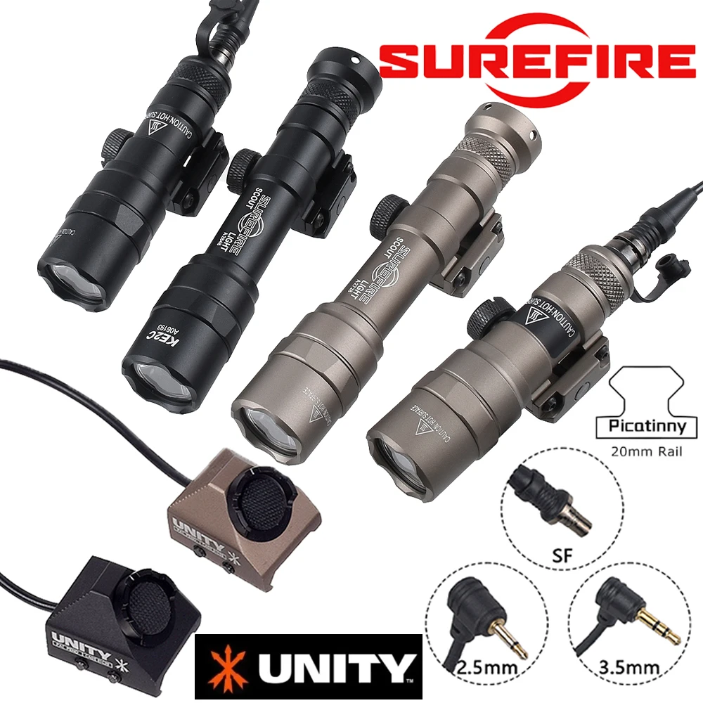 SureFire Scout linterna táctica Picatinny con interruptor remoto - imagen 4
