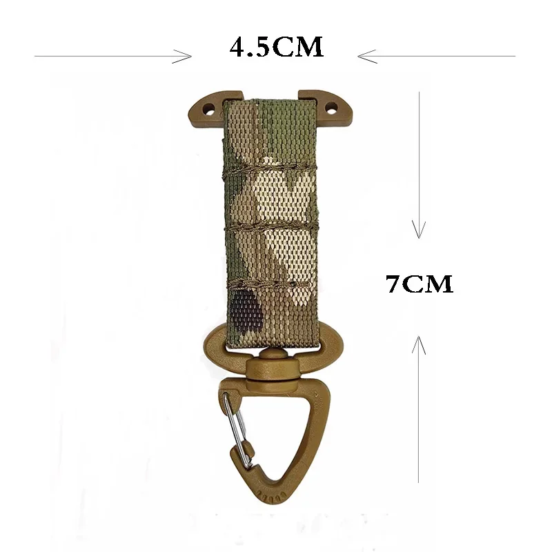 Gancho triangular MOLLE de suspensión mate, alta resistencia rápida - imagen 5