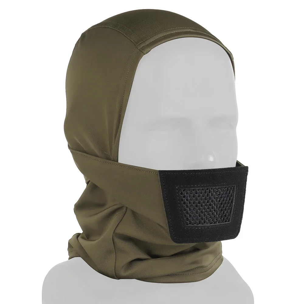 Máscara Airsoft completa para protección facial uso paintball y caza