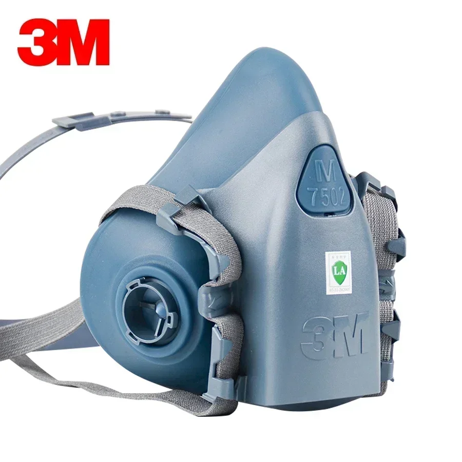 3M 7502 Máscara antigás respirador químico protección - imagen 3