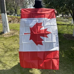 Bandera de Canadá poliéster resistente exterior e interior