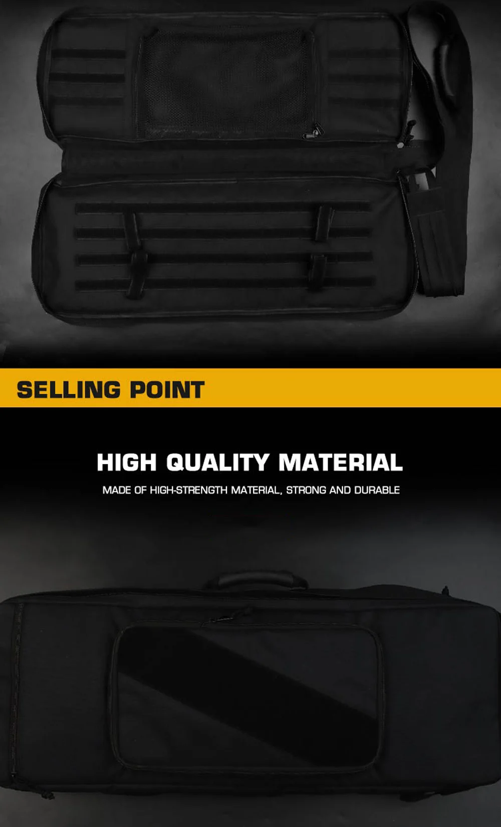Bolsa táctica de hombro