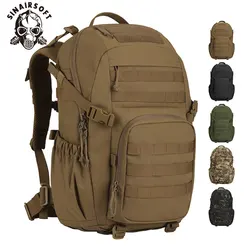 Mochila táctica MOLLE impermeable de nailon ripstop desmontable