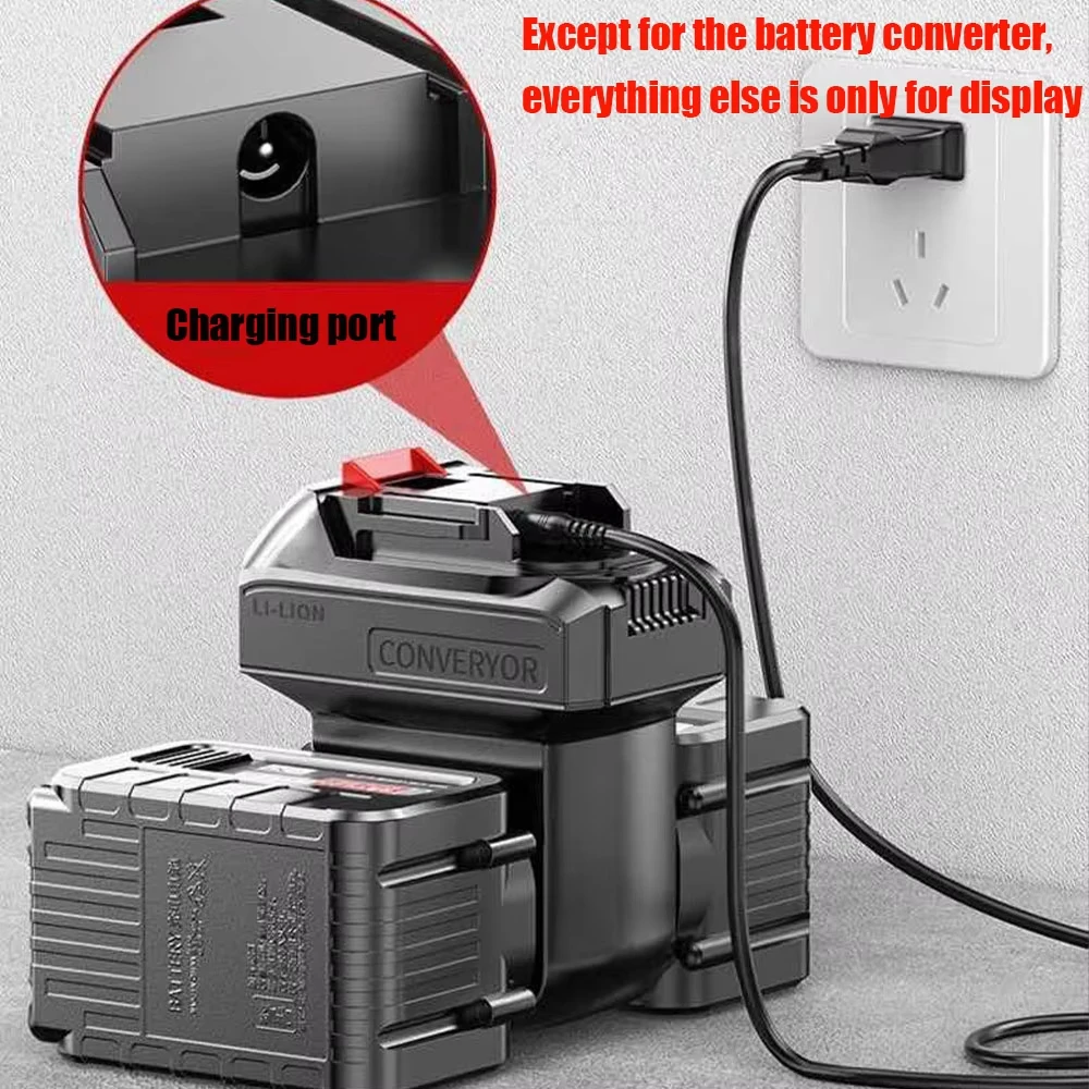 Adaptador batería doble para taladro y llave eléctrica - imagen 4