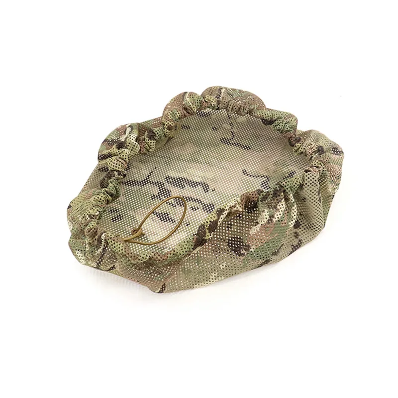 Funda de casco camuflaje ajustable para airsoft, caza y juego - imagen 2