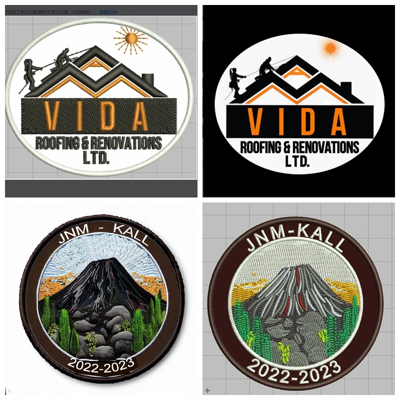 Parche táctico bordado personalizado con logotipo termoadhesivo - imagen 4