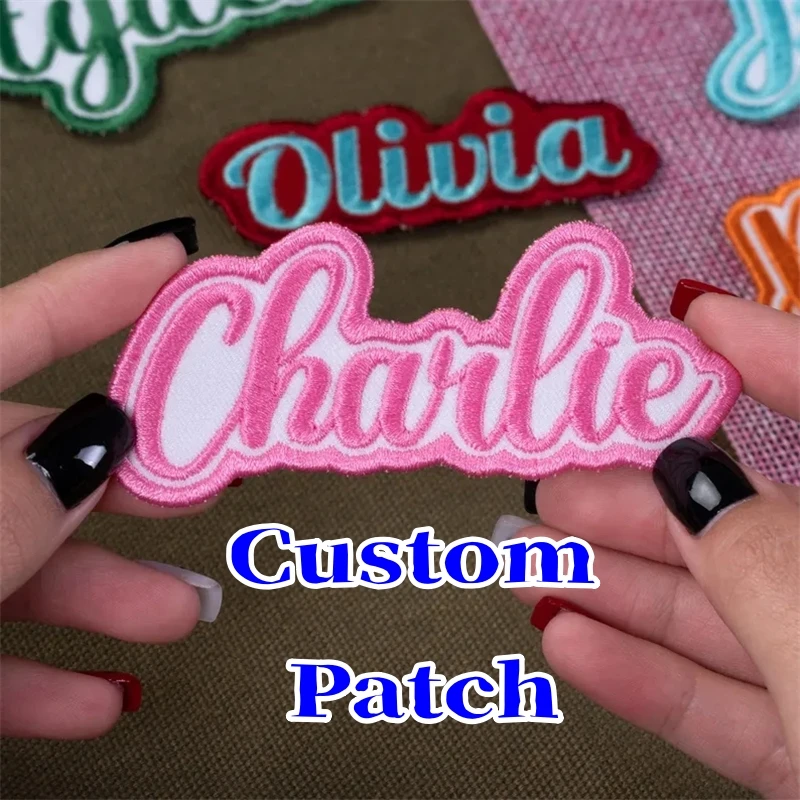 Parche personalizado bordado termoadhesivo con velcro para coser - imagen 3