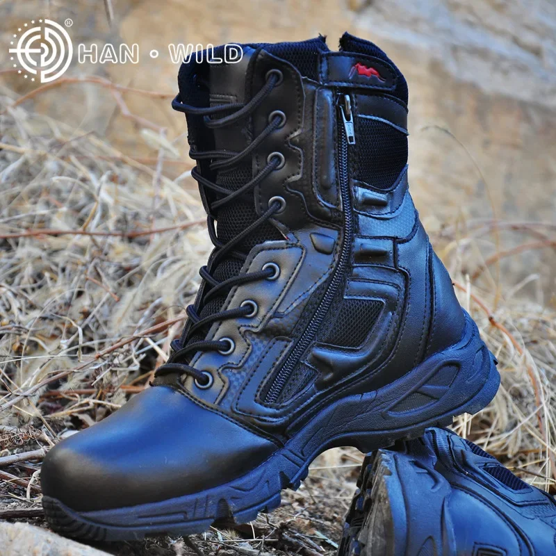 Botas tácticas desierto hombre con suela antideslizante y tobillo - imagen 2