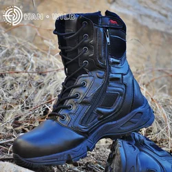 Botas tácticas desierto hombre con suela antideslizante y tobillo