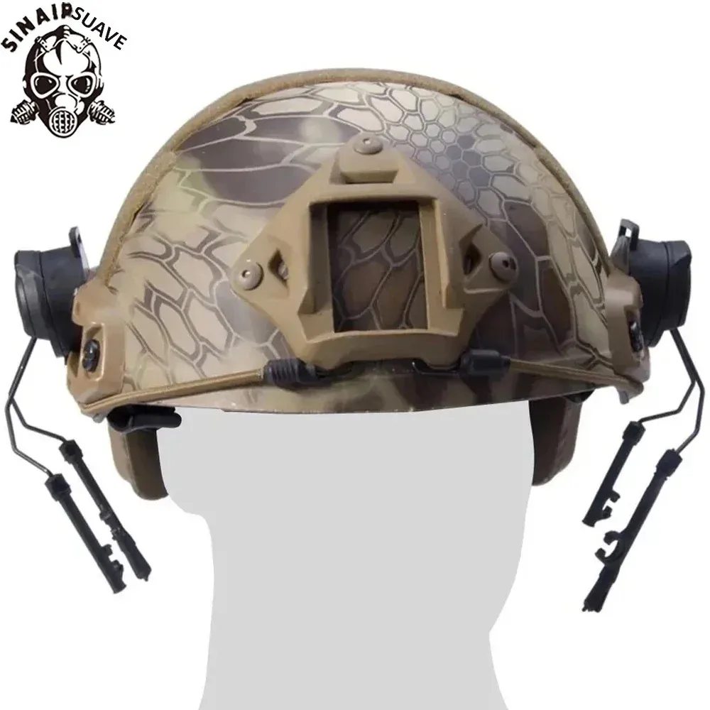 SINAIRSOFT Soporte Auriculares Tácticos ARC para Casco Fast Ops Core - imagen 3