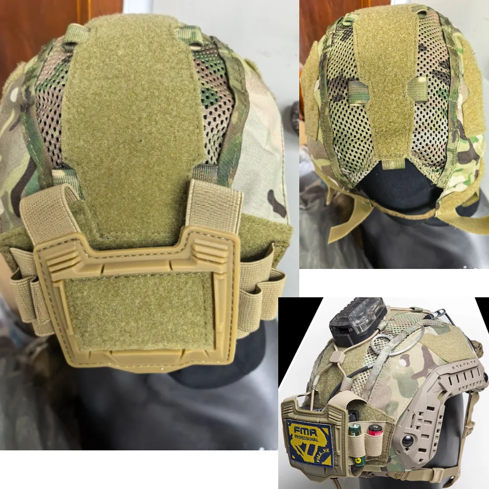 Funda táctica marítima para casco FMA con soporte elástico - imagen 5
