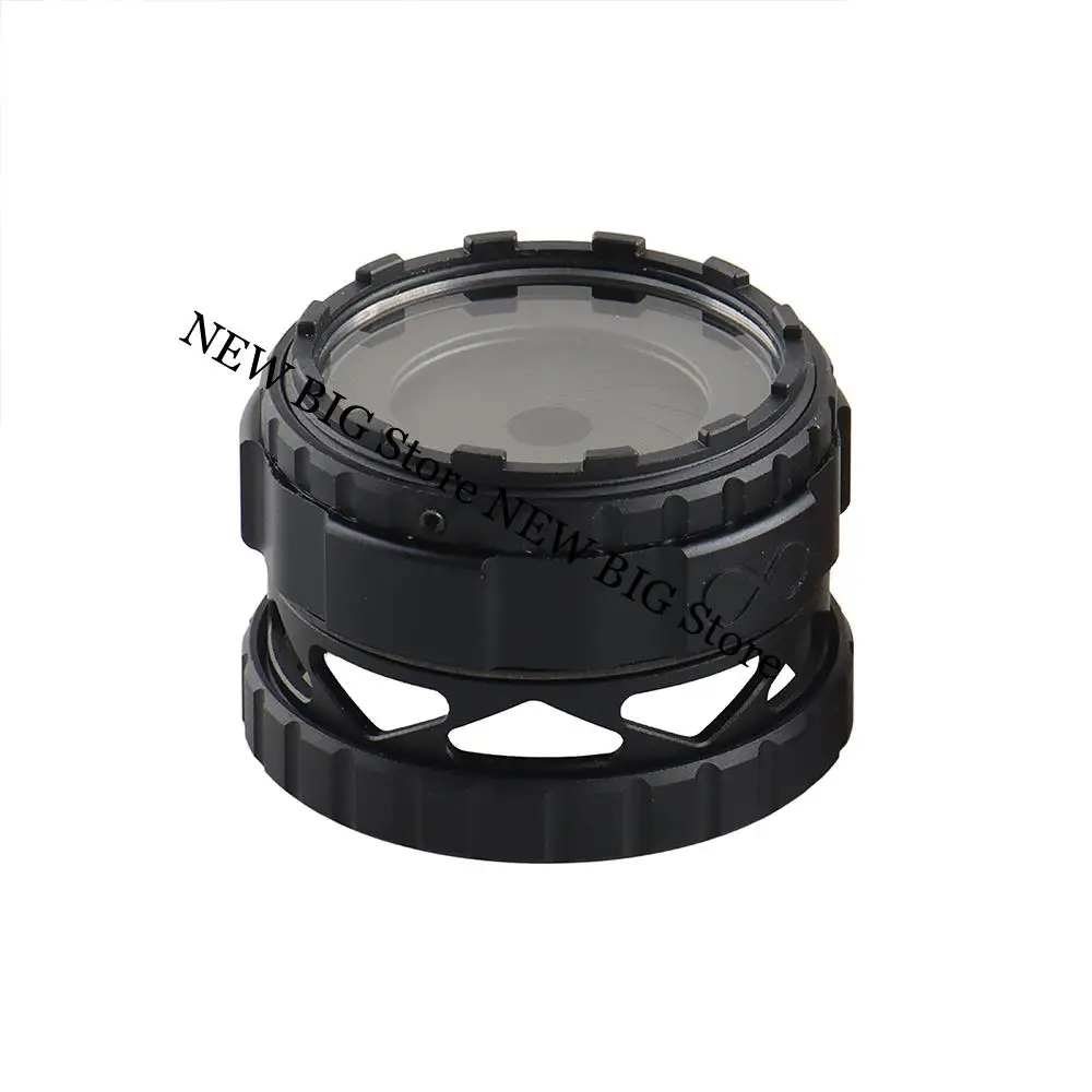 Tapa lente visión nocturna aluminio protección NVG