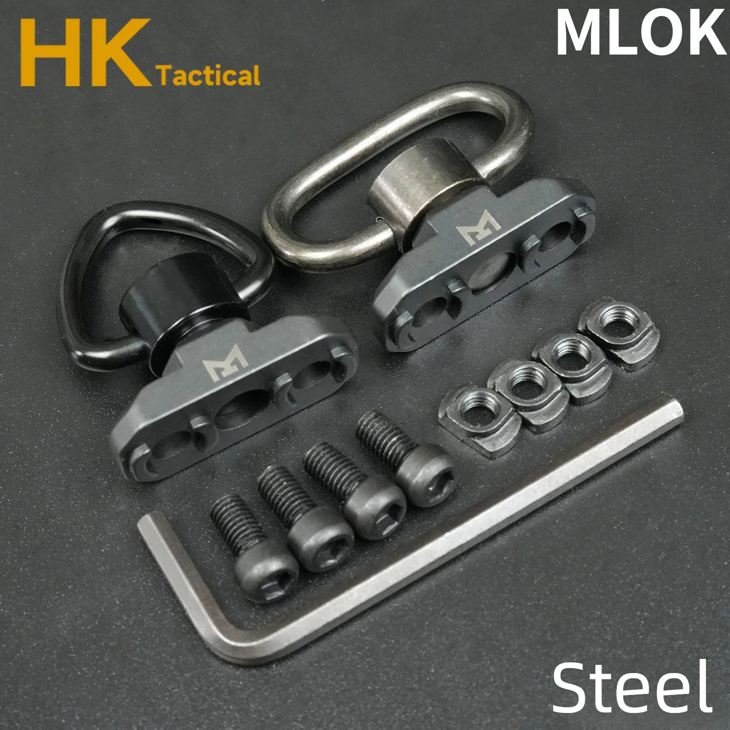 BCM Adaptador QD táctico de metal para correa M-LOK liberación rápida - imagen 4