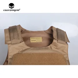 Emersongear EM7301 portaplacas táctico LAVC MOLLE protección interior