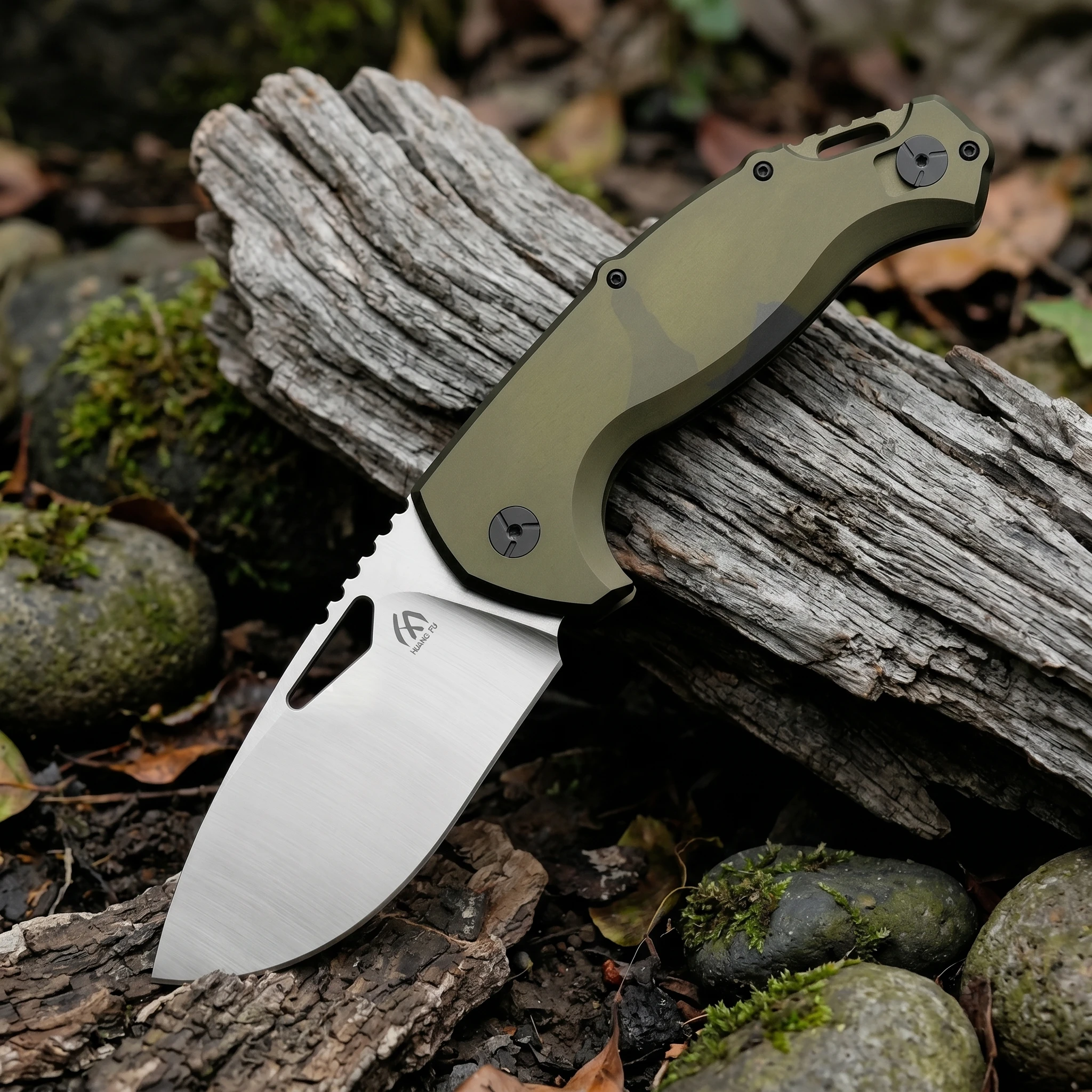 Cuchillo plegable táctico multifunción para al aire libre y regalo