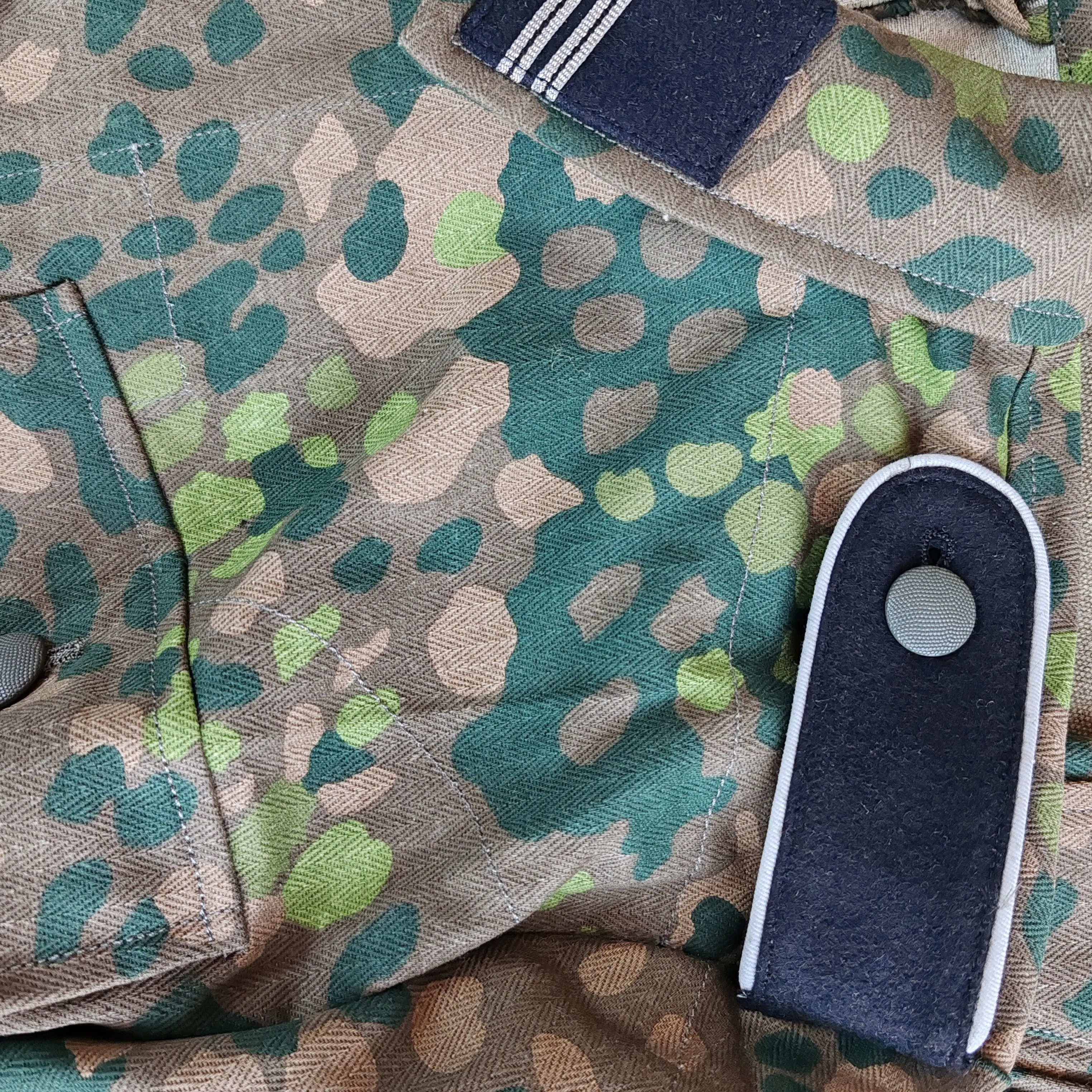 Uniforme camuflaje M43 Pea DOT44 táctico militar para reenactment