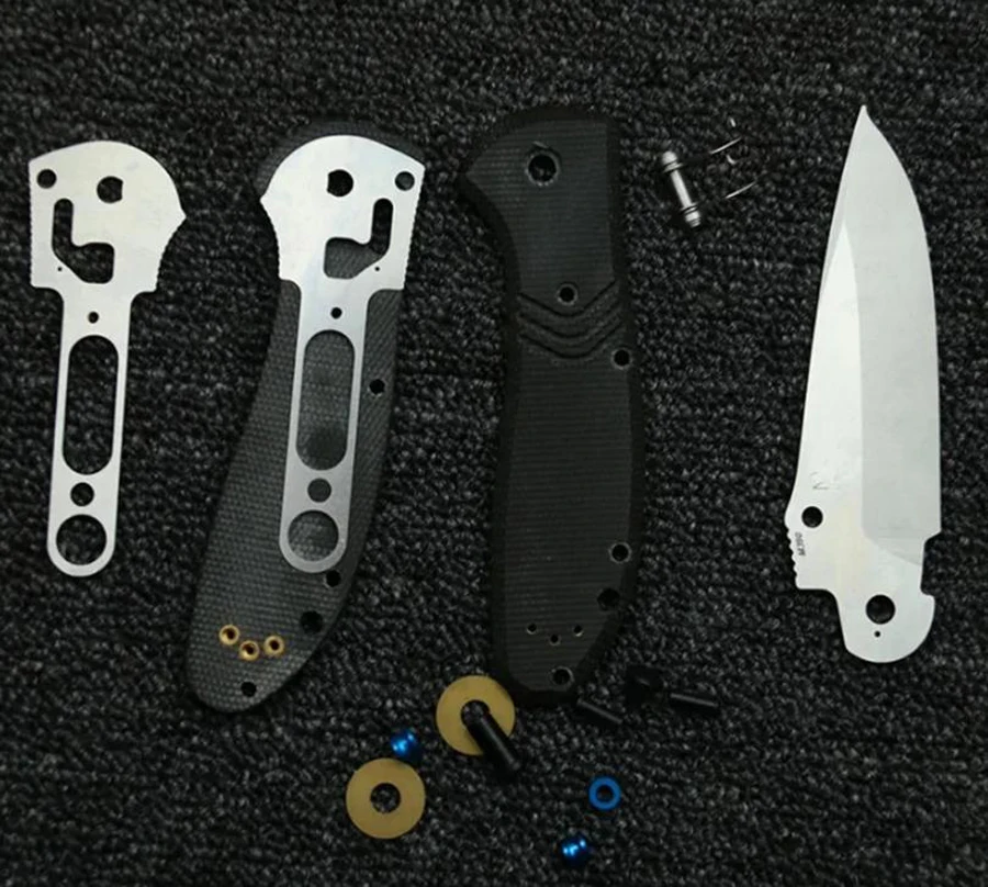 Mango de Micarta con detalle de textura