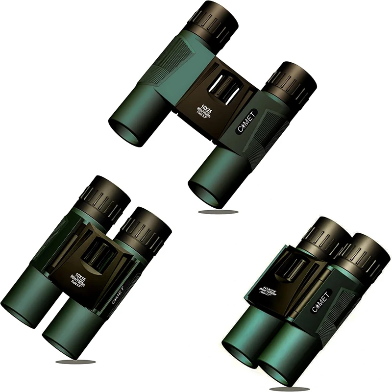 Binocular 10x25 compacto plegable observación de aves adulto - imagen 3