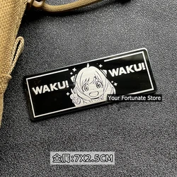 Parche Metal Loop táctico espía anime para mochila