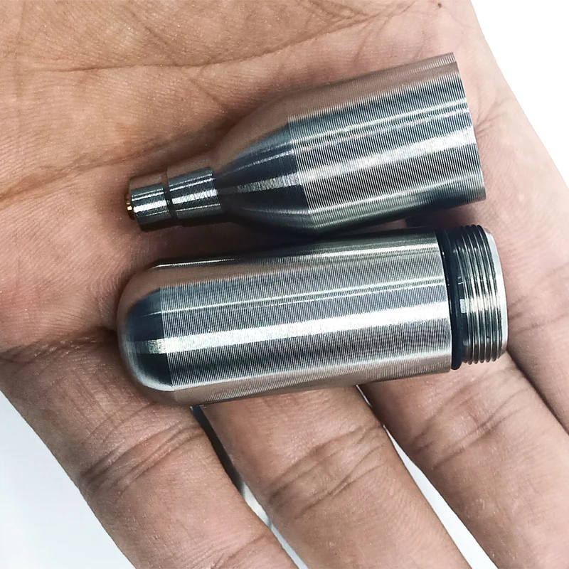 Cartucho CO2 sin rosca – Recarga para airsoft y paintball - imagen 4