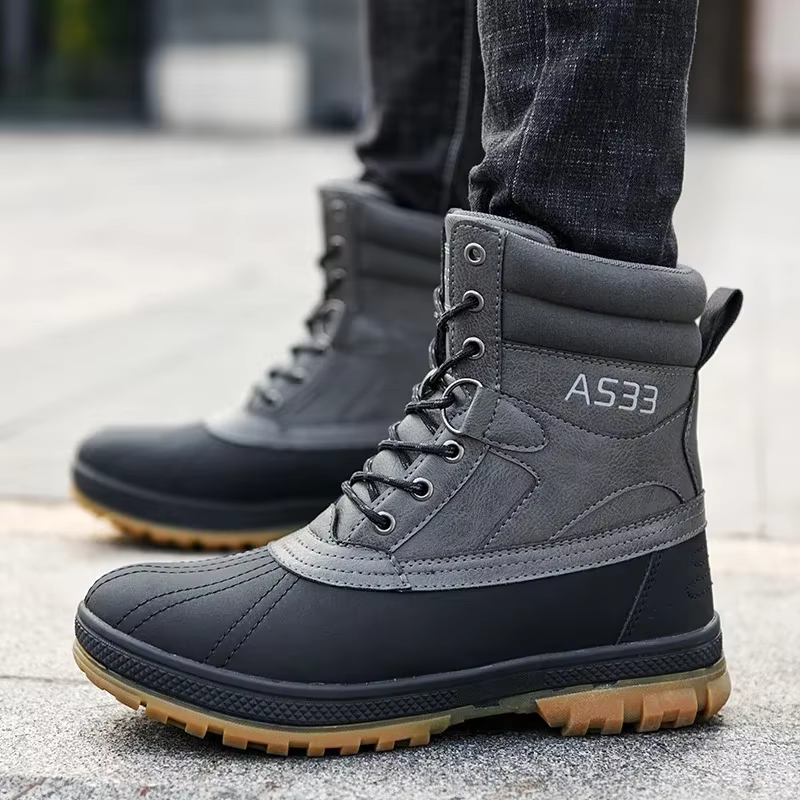 Botas de nieve impermeables antideslizantes para hombre talla 48 - imagen 4