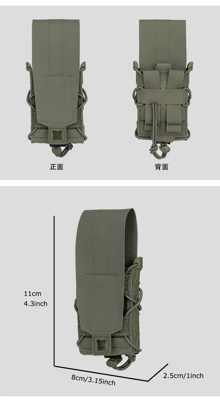 Funda táctica de liberación rápida 5.56/7.62