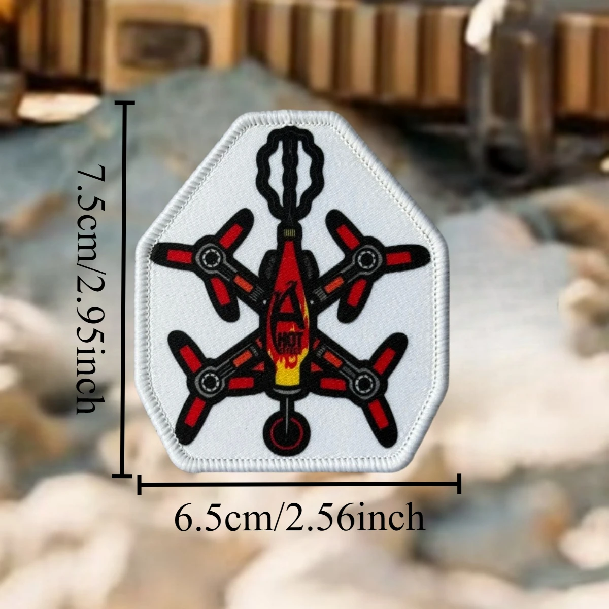 Parche Táctico Militar con Gancho y Bucle – Insignia MOLLE - imagen 3