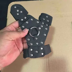 Guantes tácticos de cuero para tiro – protección para caza y deporte