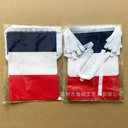 Banderines de Francia guirnalda para decoración fiesta y eventos
