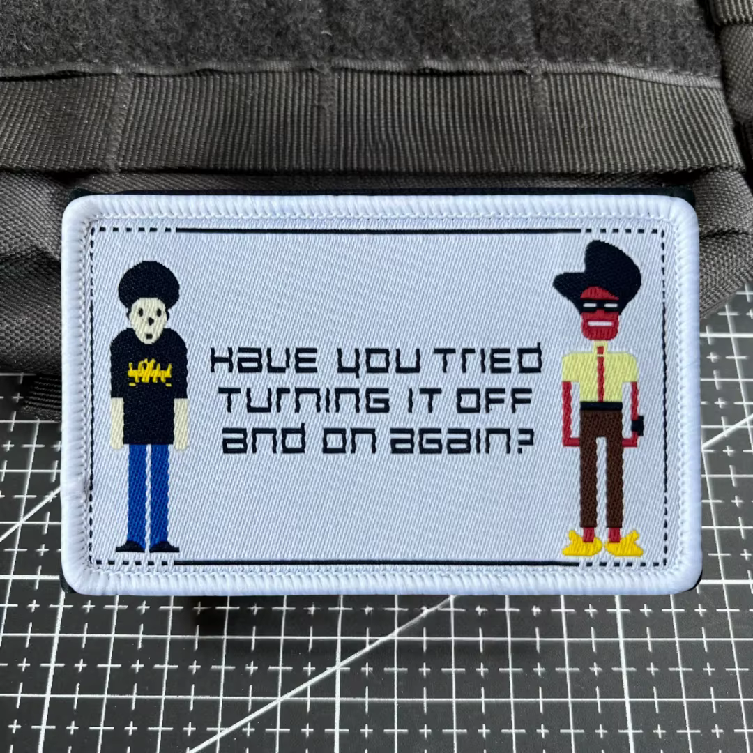 Parche morale táctico tejido con velcro – Para mochila MOLLE - imagen 5