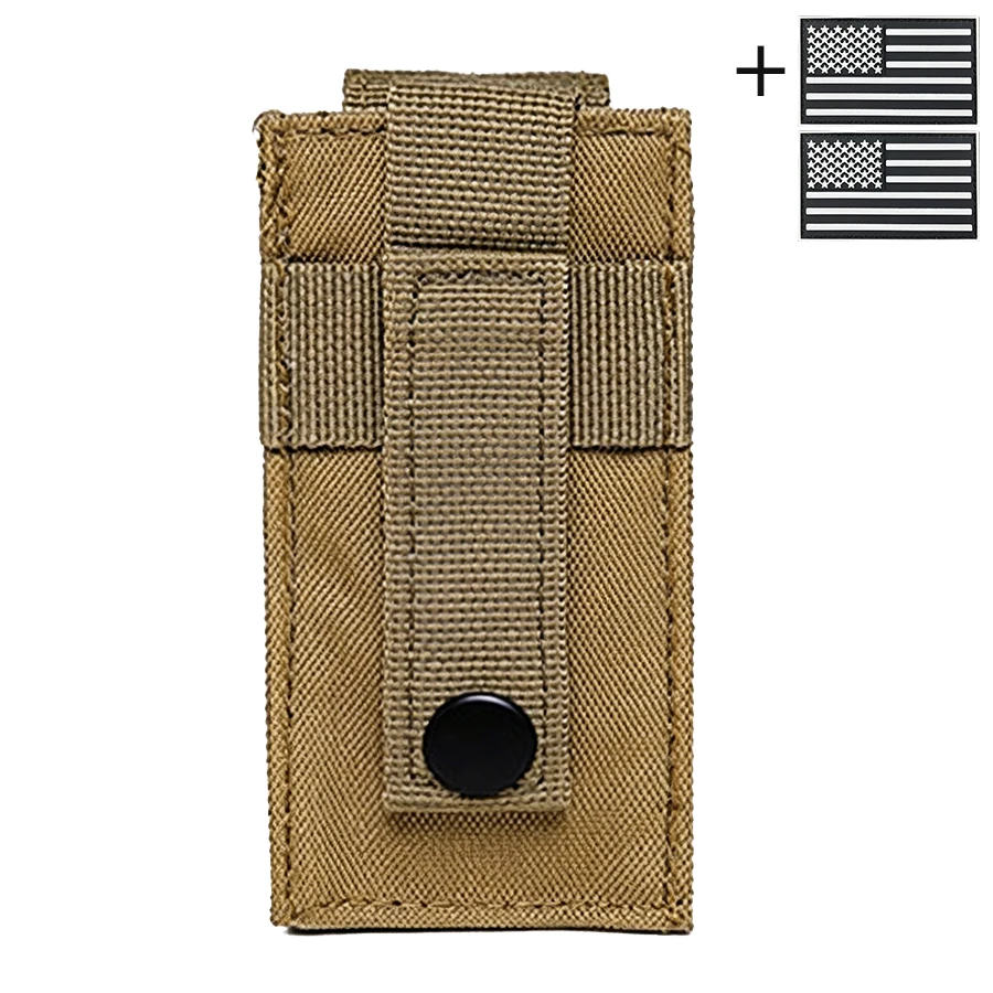 Bolsa MOLLE táctica para linterna y herramientas, colgante riñonera - imagen 4