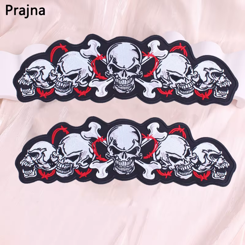 Parche bordado frontal