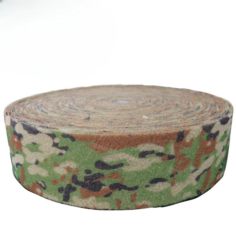 Cinta velcro camuflaje japonesa sin pegamento para mochilas