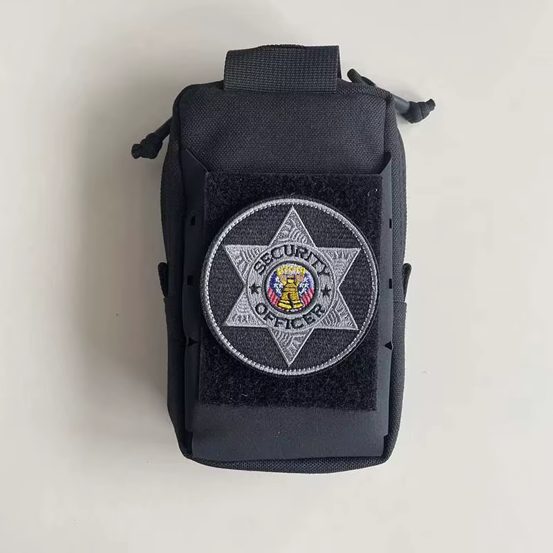 Parche táctico bordado emblema oficial seguridad gancho y bucle - imagen 5