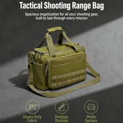Bolsa táctica MOLLE para pistola con bandolera tipo sniper