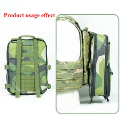 M90 Mochila táctica MOLLE camuflaje geometría sueca extensible
