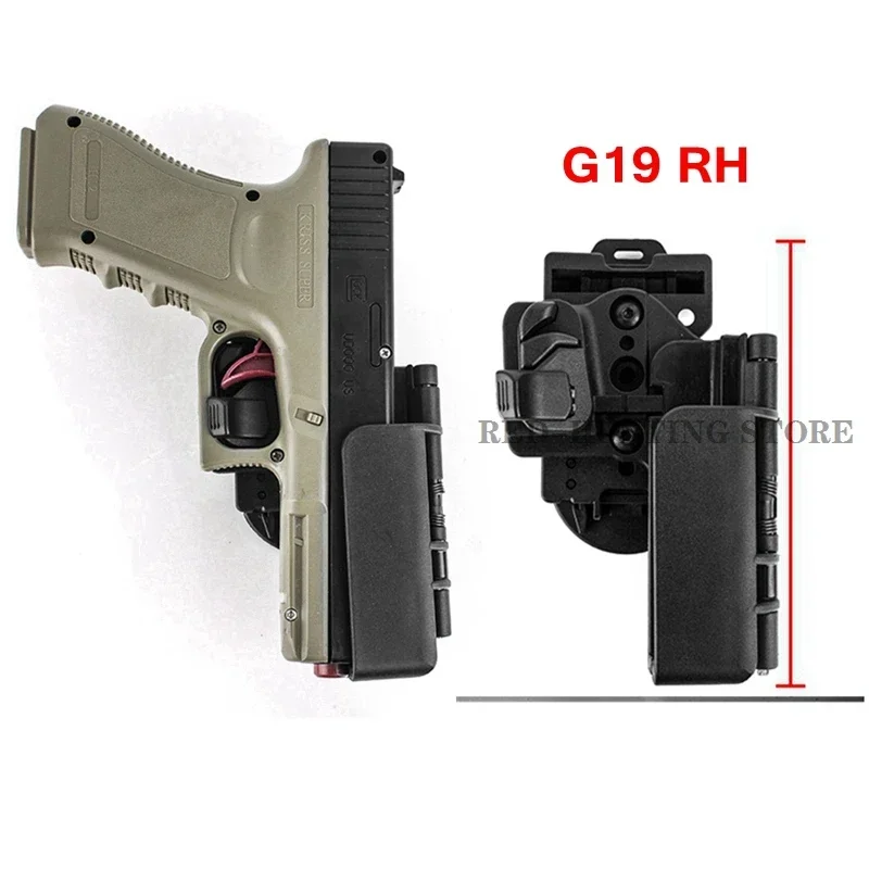Funda táctica de cintura extracción rápida para mano derecha - imagen 4