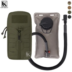 KRYDEX Mochila táctica de hidratación MOLLE con bolsa de agua TPU