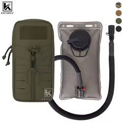 KRYDEX Mochila táctica de hidratación MOLLE con bolsa de agua TPU