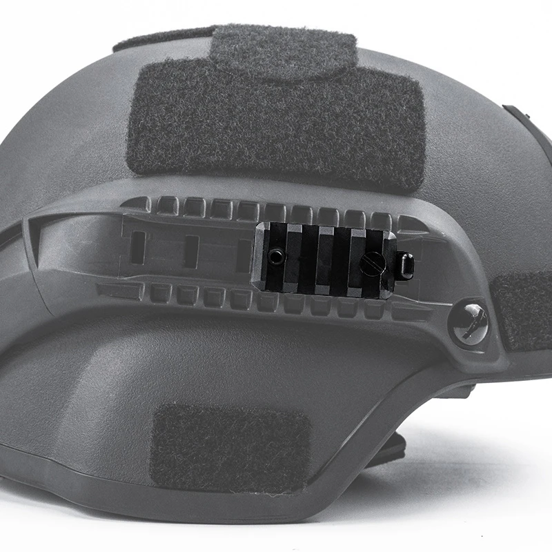 Clip montaje linterna rail Picatinny para casco táctico militar - imagen 5