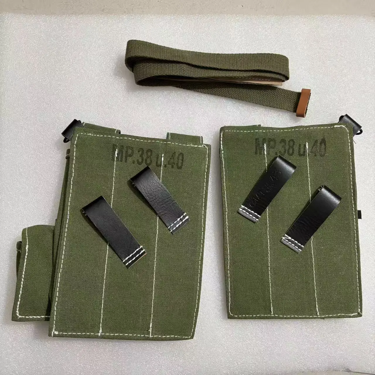 Bolsa táctica universal de lona para MP40, bandolera compacta