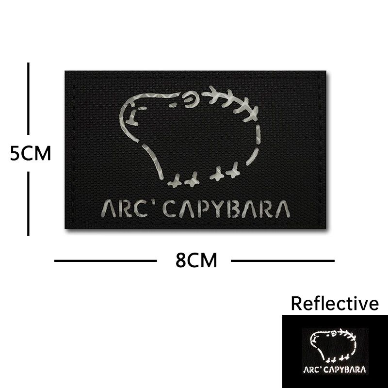 Parche táctico tigre IR reflectante para sistema MOLLE exterior - imagen 5
