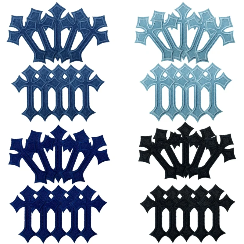 Parche táctico bordado cruzrado – Para coser o planchar - imagen 5