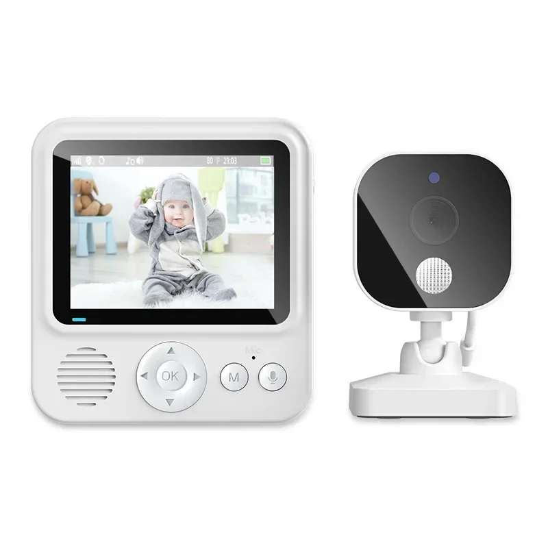 Monitor de bebé ABM900 con pantalla IPS de 2.8