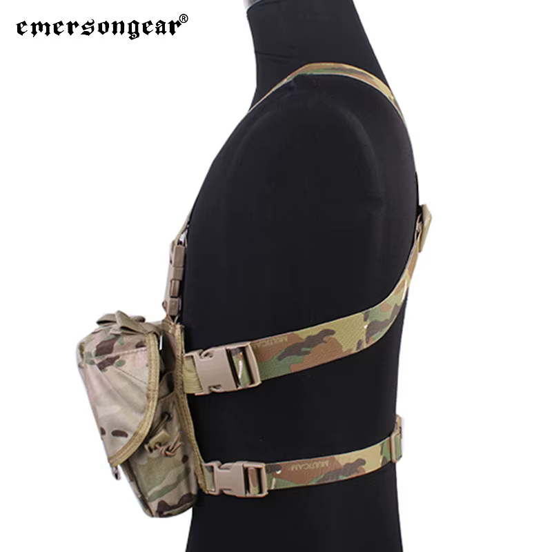 Emersongear Pechera táctica MOLLE ligera con bolsillos - imagen 3