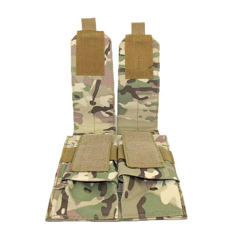 Porta revistas MOLLE doble 5,56/7,62 mm para AK-47/74, M4 y AR-15 - imagen 4