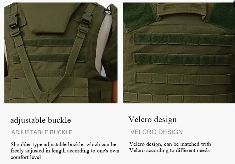 Chaleco con elementos compatibles y traje de entrenamiento desmontable