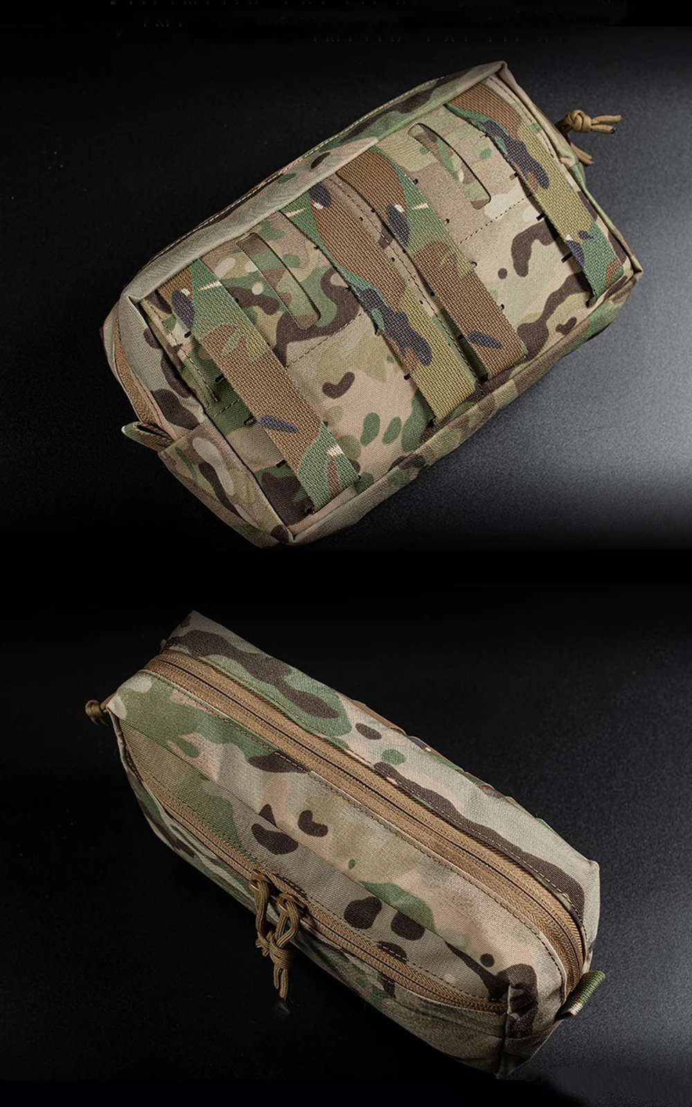 Cuerpo en tela Cordura y acabado táctico