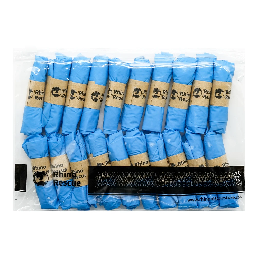 Rhino Rescue Guantes de protección desechables sin látex y polvo - imagen 4