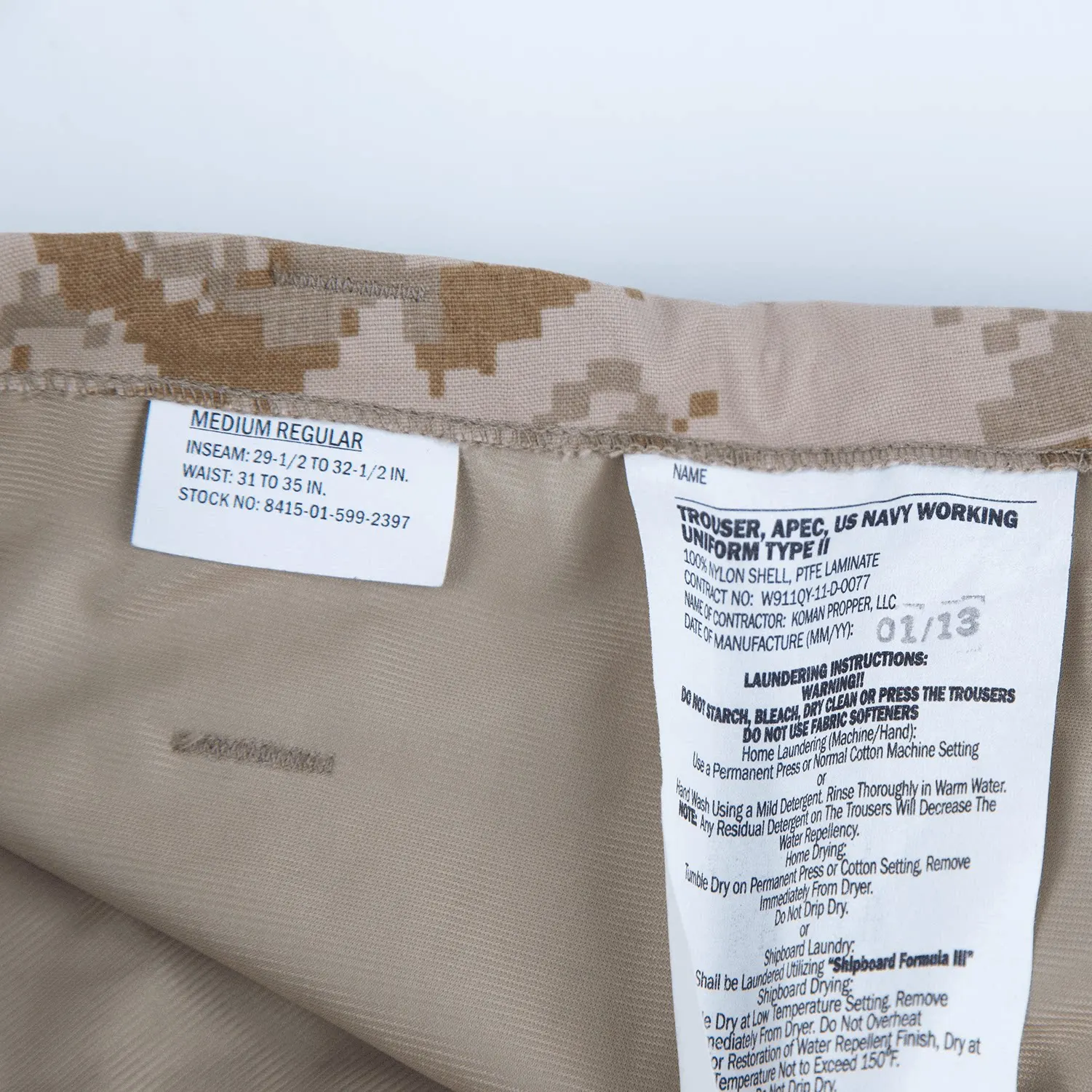 Pantalones de Asalto AOR1 Camo G-T-X L6 Hard Shell en camuflaje